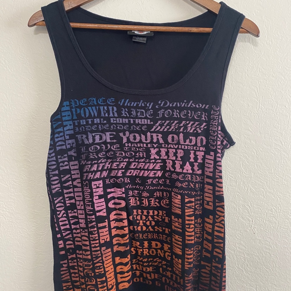 Harley Davidson May 2009 Celebrate Women’s Riders Motorcycle Tank Top Shirt XL